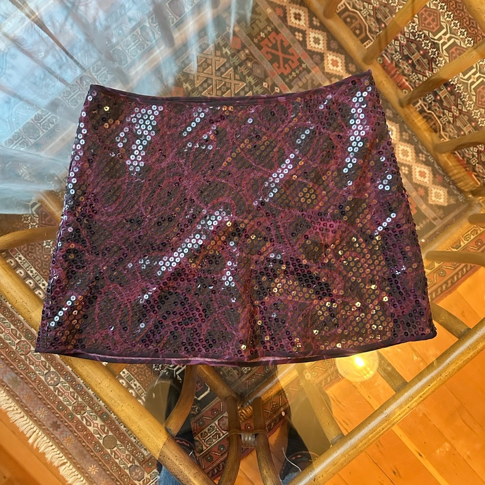 Vintage Express Sequin Skirt